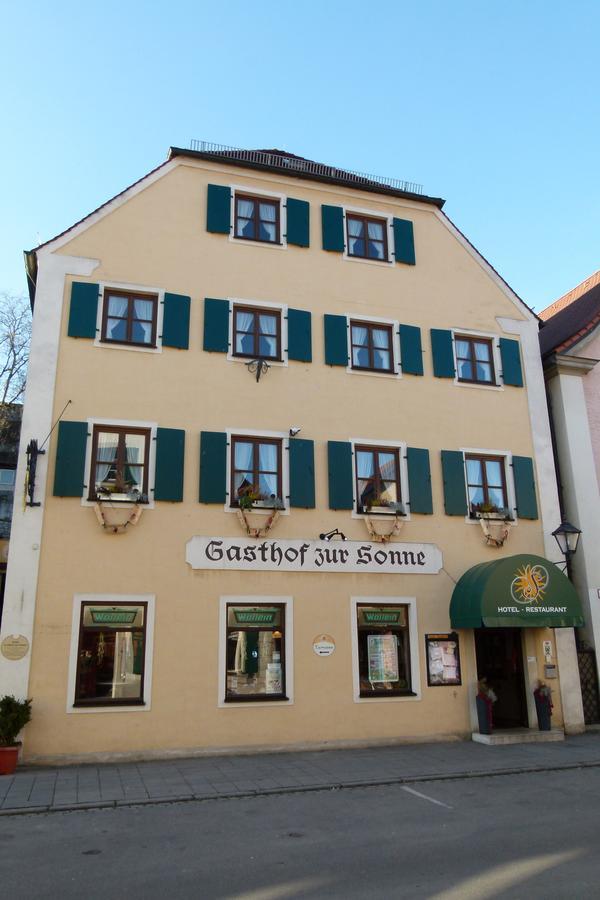 Hotel-Gasthof Zur Sonne Pappenheim Extérieur photo