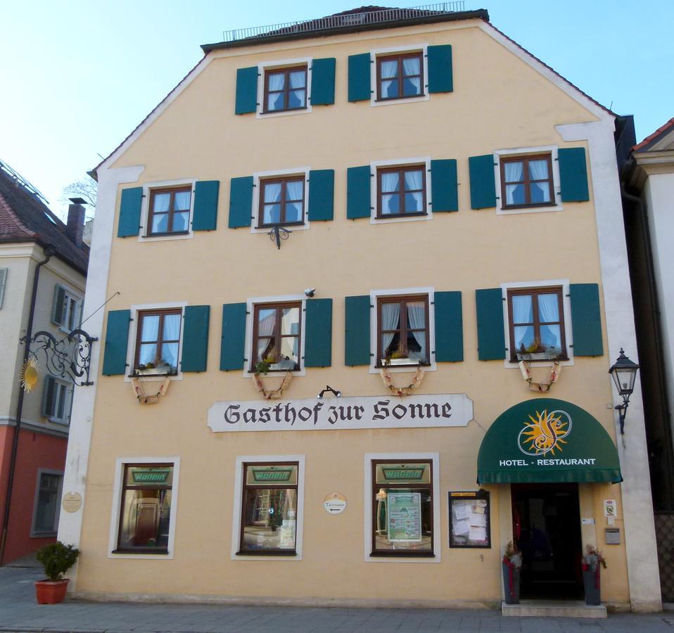 Hotel-Gasthof Zur Sonne Pappenheim Extérieur photo